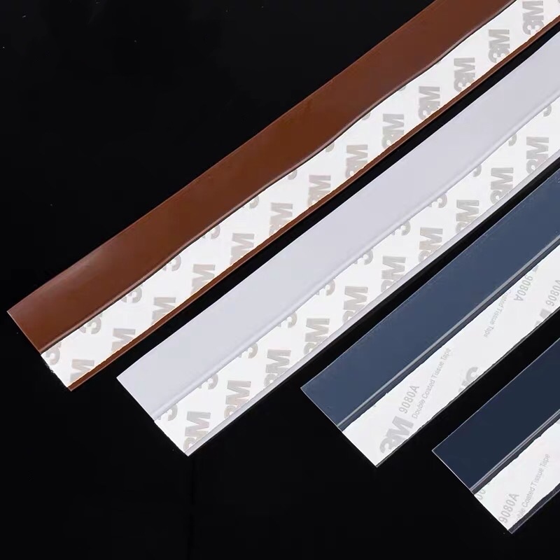 Звукоизоляционные самоклеящиеся аксессуары для дверей и окон, щетка для нижней двери, Уплотнители для нижней двери