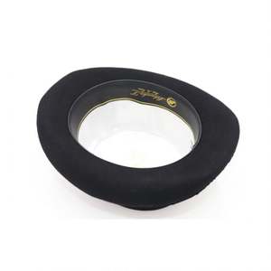 หมวกเฟโดราขนสัตว์สำหรับผู้ใหญ่แบบ unisex รุ่น ND112 หมวกสไตล์อังกฤษประดับดอกไม้พร้อมแถบคาดกว้าง - Product Image 6