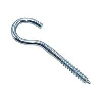 Haute qualité galvanisé vis oeil crochet clou et oeil crochet vis boulon Durable tête de reliure Raisin matériel outils 6 #