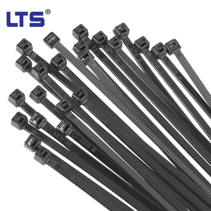 Bridas de nailon 66 negras autoblocantes de 3.6*100mm para sujeción de cables, correas de plástico para atar cables, bridas de cremallera - Product Image 6