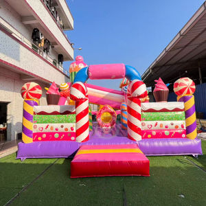 Château gonflable Princesse pour enfants avec parc aquatique, château gonflable <span class=keywords><strong>grenouille</strong></span> - Product Image 4