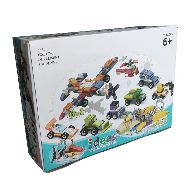도매 창조적 인 조기 교육 장난감 12pcs 캡슐 어린이 재미있는 차량 빌딩 블록 장난감 DIY 조립 차량 모델