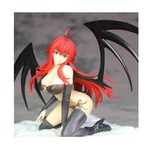 고등학교 Dxd Rias Gremory 소프트 유방 Pvc 액션 피규어 모델 장난감 섹시한 소녀 소년 선물 일본 애니메이션 피규어 장난감 피규어 15cm