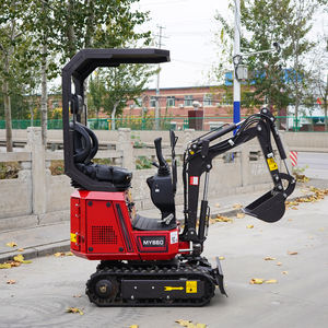 <span class=keywords><strong>Mini</strong></span>-excavatrice sur chenilles, la moins chère, 500 kg, utilisation en espace restreint, excavatrice pour enfants - Product Image 3