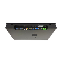 Pantalla táctil capacitiva LCD de grado industrial de 15,6 pulgadas 1080P FHD 256G SSD todo en un Panel PC