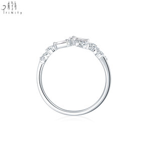 Nuevo Anillo de Diamantes de Diseño Encantador al por Mayor, Fabricante de Joyería Fina, Exportación de Joyería, Anillo de Diamantes Naturales Reales de Oro Sólido de 18K - Product Image 5