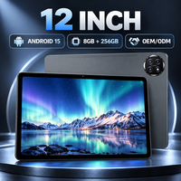 YPORANGECHENG OEM Logo Kustom Tablet Android 15 12 Inci 2000*1200 FHD Widevine L1 T616 32GB RAM 256GB 8000mAh