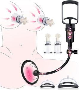 महिला स्तन टेसिंग वैक्यूम नकारात्मक दबाव स्तन पंप निप्पल उत्तेजना चूत मालिश विस्तार प्रशिक्षण कामुक उत्पादों - Product Image 1