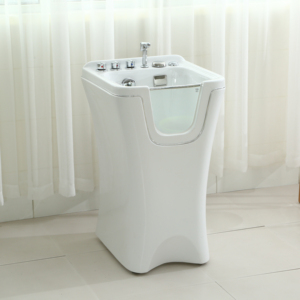 Baignoire à remous portable moderne pour chien, bain au lait à l'ozone pour le toilettage en intérieur, pour utilisation en appartement - Product Image 2