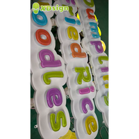 Letras de Canal LED 3D de Acrílico con Logotipo Personalizado para Exteriores, Certificación CE, IPX7, Resistentes al Polvo, Iluminación Comercial, Publicidad para Automóviles