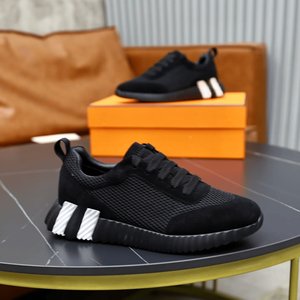 Flexible <b>Foot</b> Fit Men's Minimal Luxury Casual Sneakers Premium Suede Leather Construction All-Day Soft <b>Cushioning</b> Shape-Retain - Product Image 5