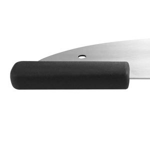 Coltello per Pizza Extra-Large Professionale in Acciaio Inossidabile con Impugnatura Antiscivolo per Uso Ristorante - Product Image 4