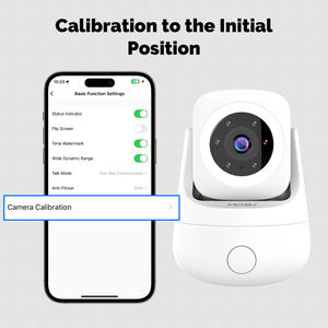 Caméra intelligente WiFi Tuya, caméra de surveillance CCTV, intérieure, 3MP HD, panoramique 360° °   Inclinaison à 180° °   Travail à domicile avec Alexa, <span class=keywords><strong>Google</strong></span> Home, MOES, automatisation de la maison intelligente - Product Image 3
