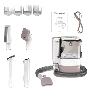 Patpet 2026, aspiradora recargable para mascotas, cortadora eléctrica, Kit de cepillo de aseo para pelo de perro, respetuoso con el medio ambiente - Product Image 6