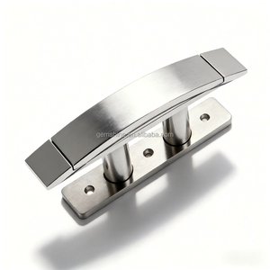 Nouveautés : Étriers pliants de luxe en acier inoxydable 316L, poli miroir, pour matériel marin - Product Image 2