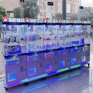 Mới nhất Mini clip giải thưởng trò chơi máy đồng xu hoạt động giải thưởng Arcade Đồ chơi máy bán hàng tự động chất lượng clip giải thưởng Quà Tặng Claw Máy trò chơi - Product Image 2