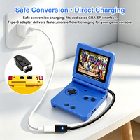 Adaptateur de charge USB-C filaire pour Gameboy Advance SP, prend en charge les câbles de charge USB-A vers C et USB-C vers C