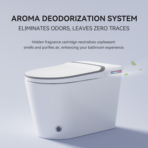 Vente en gros usine – Nouveau modèle de toilettes intelligentes électroniques, à poser au sol, minces, autonettoyantes, pour salle de bain - Product Image 2