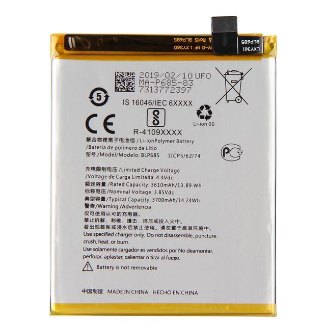 Original Quality 3700mAh BLP685 Battery for One Plus 6T 1+ 6T oneplus 7 High Quality Replacement Batterie