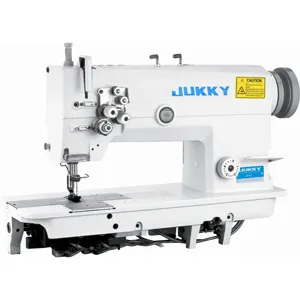 JK-842 Domestic Industrial de alta velocidade dupla agulha Flat Lockstitch máquina de costura para indústria industrial