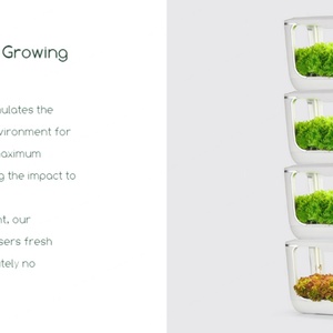 Boîte de culture verticale intérieure pour légumes, systèmes de culture hydroponique de pousses - Product Image 6