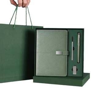 Set di Penne Premium per Notebook, Diario in Pelle Personalizzato con Tazza Sottovuoto, Regalo Aziendale Promozionale per <span class=keywords><strong>Omaggi</strong></span> Aziendali - Product Image 2