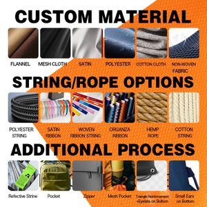 Acepte personalizado barato 100% ecológico poliéster almacenamiento cordón Eco bolsa - Product Image 6