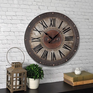 Đồng Hồ Treo Tường Công Nghiệp Bằng Kim Loại Cổ Điển <span class=keywords><strong>80Cm</strong></span> Để Trang Trí Nhà - Product Image 3