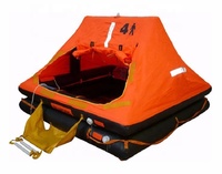 Fabrication en gros SOLAS EC sauvetage en mer marine 6 10 20 25 personnes radeau de sauvetage gonflable