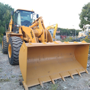 Chargeuse sur pneus Cat 966 d'occasion, faible nombre d'heures, d'origine japonaise, modèle classique robuste, efficace pour les carrières, la construction et les ports. - Product Image 1