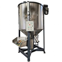 Homogénéisateur vertical en acier inoxydable HUAZHIYI avec moteur à engrenages pour produits chimiques et transformation alimentaire, équipement de mélange de 1000 L de capacité