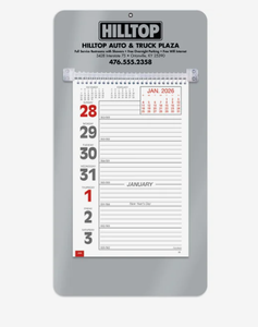 Calendari Memo Personalizzati con Logo 2026, Regalo Promozionale, Fogli Staccabili da Scrivania, Design a Spirale, 12 Mesi, da Appendere a Parete - Product Image 3