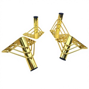 רגליים ספה ארון רגליים משולש מודרני רגליים זהב ספה ריהוט ספה רגליים מתכת לבניין משרדים - Product Image 3