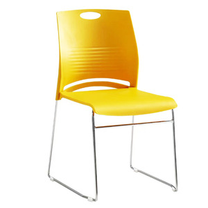 Solid Steel Metal <b>Dining</b> <b>Chair</b> Soft Cushioning <b>Stackable</b> Bow-Shaped Contemporary Design Durable Lightweight Outdoor for Home - Product Image 2