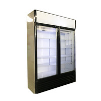 Congélateur vertical pour boissons 700L, prix moins cher, réfrigérateur commercial, vitrine de présentation de boissons froides