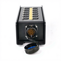 Boîtier de scène 12 canaux avec interface de câble audio multipaire XLR femelle 12 voies pour spectacles sur scène