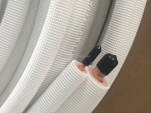 Bobina de panqueque preaislada de 50 pies, tubo de cobre puro 99.9%, <span class=keywords><strong>Mini</strong></span> juego de línea de CA dividida para HVAC - Product Image 3