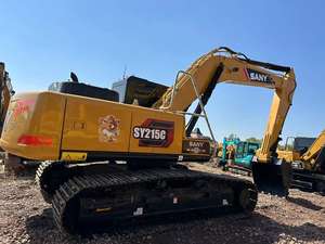 Horas DE TRABAJO bajas SANY SY215C Excavadora hidráulica sobre orugas 21 toneladas Excavadora China Sany 215 usada a la venta - Product Image 2