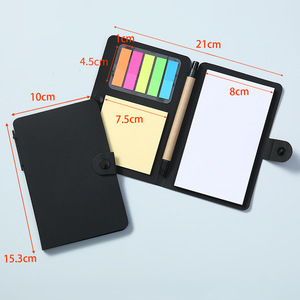 <strong>Personalized</strong> Custom Self-Adhesive Paper Printed Fluorescent Sticky Memo <strong>Notes</strong> with Pen Notepad Notebook Set - Product Image 4