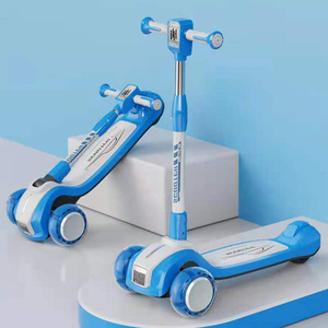 Scooter électrique pliable multifonctionnel intelligent <span class=keywords><strong>2022</strong></span> à 3 roues pour enfants avec siège réglable en hauteur - Product Image 5