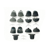 Kit de réparation de manettes de jeu SYY, ressorts de remplacement pour les boutons L1 L2 pour Pro Slim en noir/blanc
