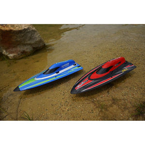 <span class=keywords><strong>Barca</strong></span> <span class=keywords><strong>RC</strong></span> Elettrica ad Alta Velocità 2.4Ghz per Esterni, Motore Brushless, Avviso Batteria Scarica, Telecomando a Lungo Raggio 150M, Nave Giocattolo 40km/h - Product Image 6