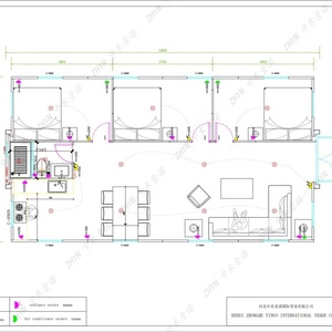 Ready Made 40 Ft 30FT 20 Ft prefabbricato contenitore di lusso Mobile espandibile casa prefabbricata <span class=keywords><strong>struttura</strong></span> <span class=keywords><strong>in</strong></span> <span class=keywords><strong>acciaio</strong></span> casa portatile - Product Image 3