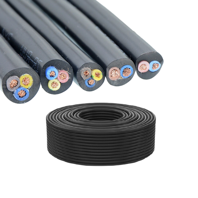 Hot Selling PVC Insulated Single Core Cable the High Quality RVV 3 Cores 1.5MM Copper Electric Wire