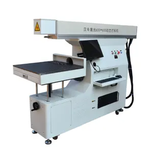 Dynamic large scale 130W 150W 180W Co2 RF tube laser marking & engraving machine Metal tube Marker for non-metal material HN-600