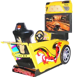 批发赛车游戏机驾驶模拟器5d机投币式赛车街机游戏