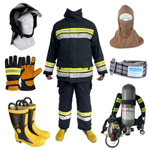 比類のない耐久性のある耐熱性を備えた高品質の消防キット高度な<span class=keywords><strong>Nomex</strong></span>スーツ - Product Image 1