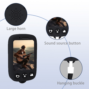 Mini Album ảnh mini 6 màu hồng tức thì 3 giọng nói với dây buộc và máy quảng cáo âm thanh - Product Image 6