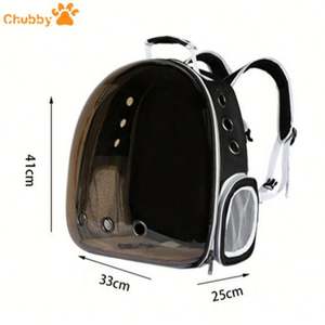 Bolsa de Transporte para Mascotas con Diseño Ventilado en la Parte Superior, Mochila para Gatos y Perros, para Mascotas Pequeñas - Product Image 2
