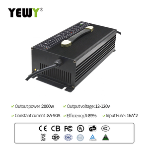 <span class=keywords><strong>Cargador</strong></span> <span class=keywords><strong>de</strong></span> Batería <span class=keywords><strong>de</strong></span> 72 Voltios, 88.2v 72v 20a, para Baterías <span class=keywords><strong>de</strong></span> <span class=keywords><strong>Gel</strong></span> y Plomo-Ácido - Product Image 3